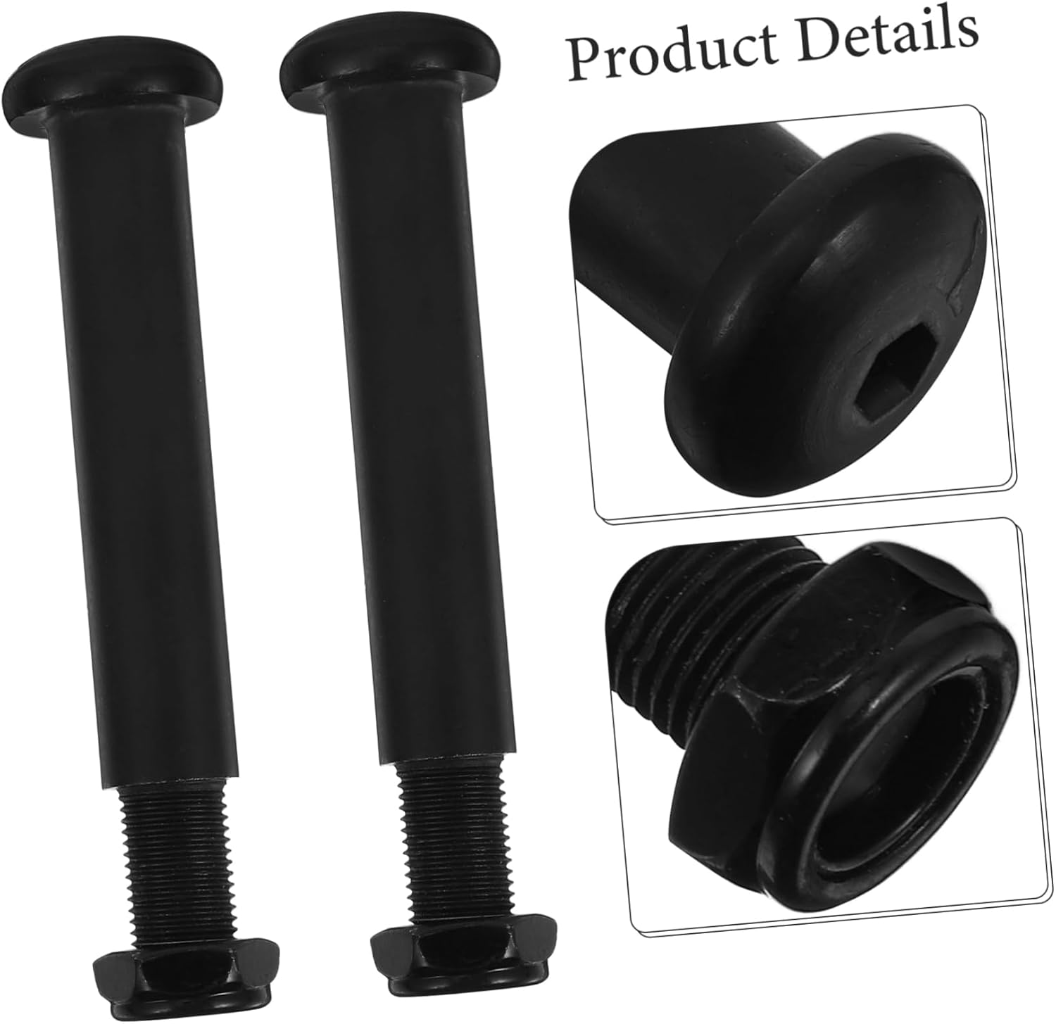1pair Pedal Bolt for Elliptical Trainer Spinning Bike Sturdy Pedal Easy Install Fitness Equipment Accessory Compatible Replacement - Image 2