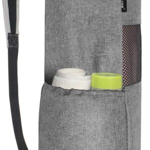 Explore Land Oxford Yoga Mat Storage Bag with Breathable Mesh Window and Large Pockets