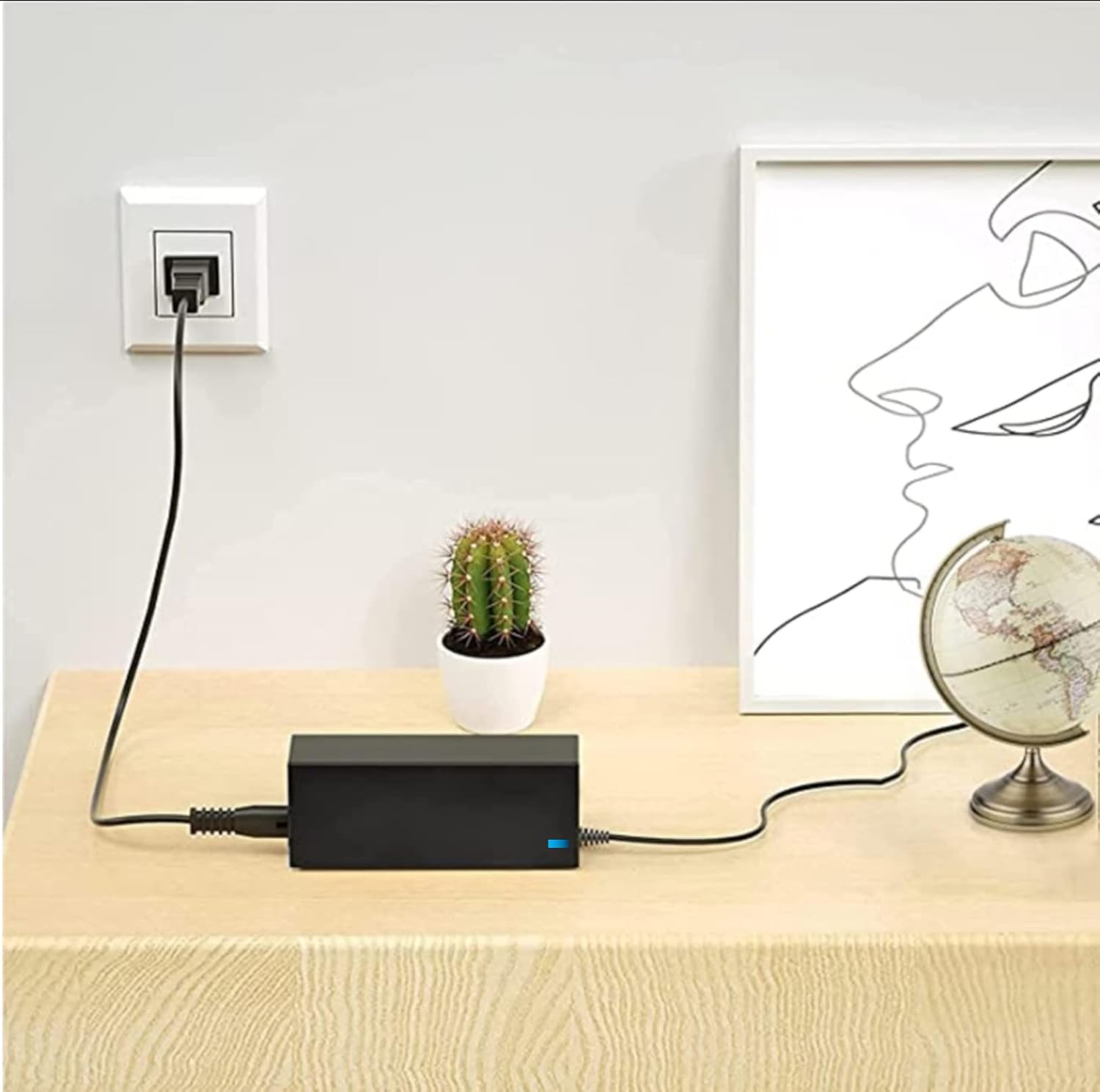 12V AC/DC Adapter Compatible with LF Life Fitness Cybex ARC Trainer Elliptical 750A 750AT TR-20203 519407 MEGA FJ-SW20251206000 MJSW20251206000 TR-21265 12VDC Power Supply Cord Cable Charger - Image 4