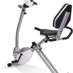 Stamina Recumbent Exercise Bike with Arm Workout – Fitness Bike with Smart Workout App – Recumbent Exercise Bike for Home Workout – Up to 250 lbs Weight Capacity