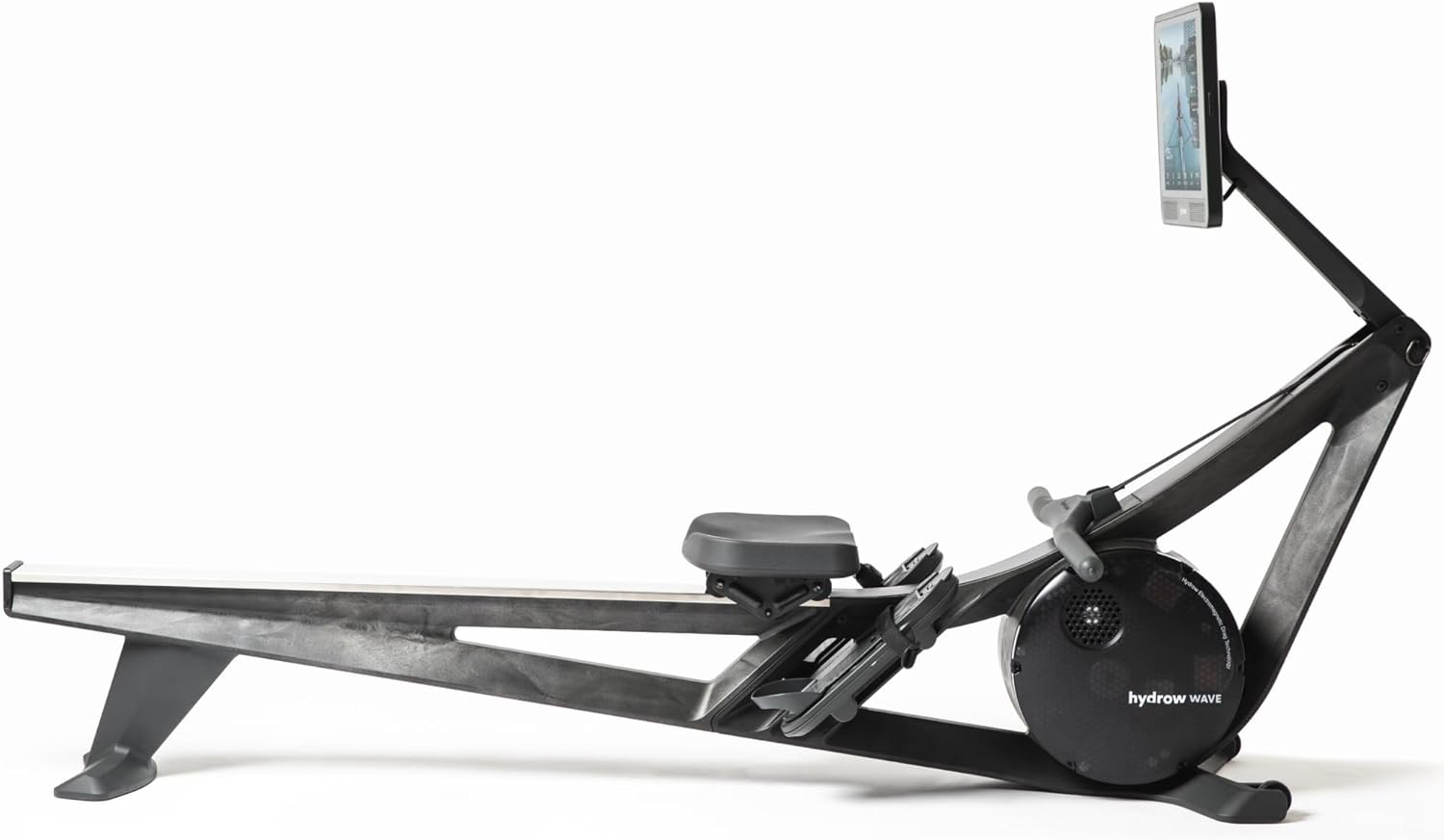 Hydrow Wave Rowing Machine with 16" HD Touchscreen & Speakers - Foldable | Live Home Workouts, Subscription Required - Image 2