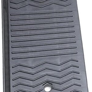 Universal Elliptical Machine Foot Pedal Non Slip Supplies Easy to Install Replacement Fitness Equipment Footboard for Household Use, 1pcs Pedal