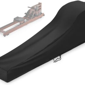 Rowing Machine Cover compatible with YOSUDA Water Rowing Machine(Cover Only), 420D Rowing Machines Covers For Home, 43.3″L x 20.5″W x 17.7″H, For Home Gym Garage – Indoor & Outdoor Use