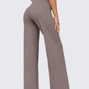 G4Free EverGoing Wide Leg Pants for Women Yoga Pants High Waist Sweatpants with Pockets Stretch Lounge Pants Comfy Workout