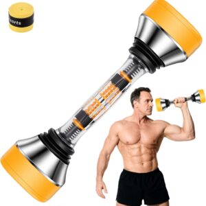 Adjustable Dumbbell Set 22-66 lbs, Shaking Design Provides a Full-Body Workout, Adjustable Resistance for Core & Chest Training, Home Gym Fitness Equipment