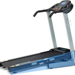 Auto Incline Treadmill with 300 LBS Capacity, 17.5″ Wide 3 HP Folding Electric Treadmill Max 8.5 MPH Speed, Running Machine with Bluetooth Speaker & LCD Display for Home Use
