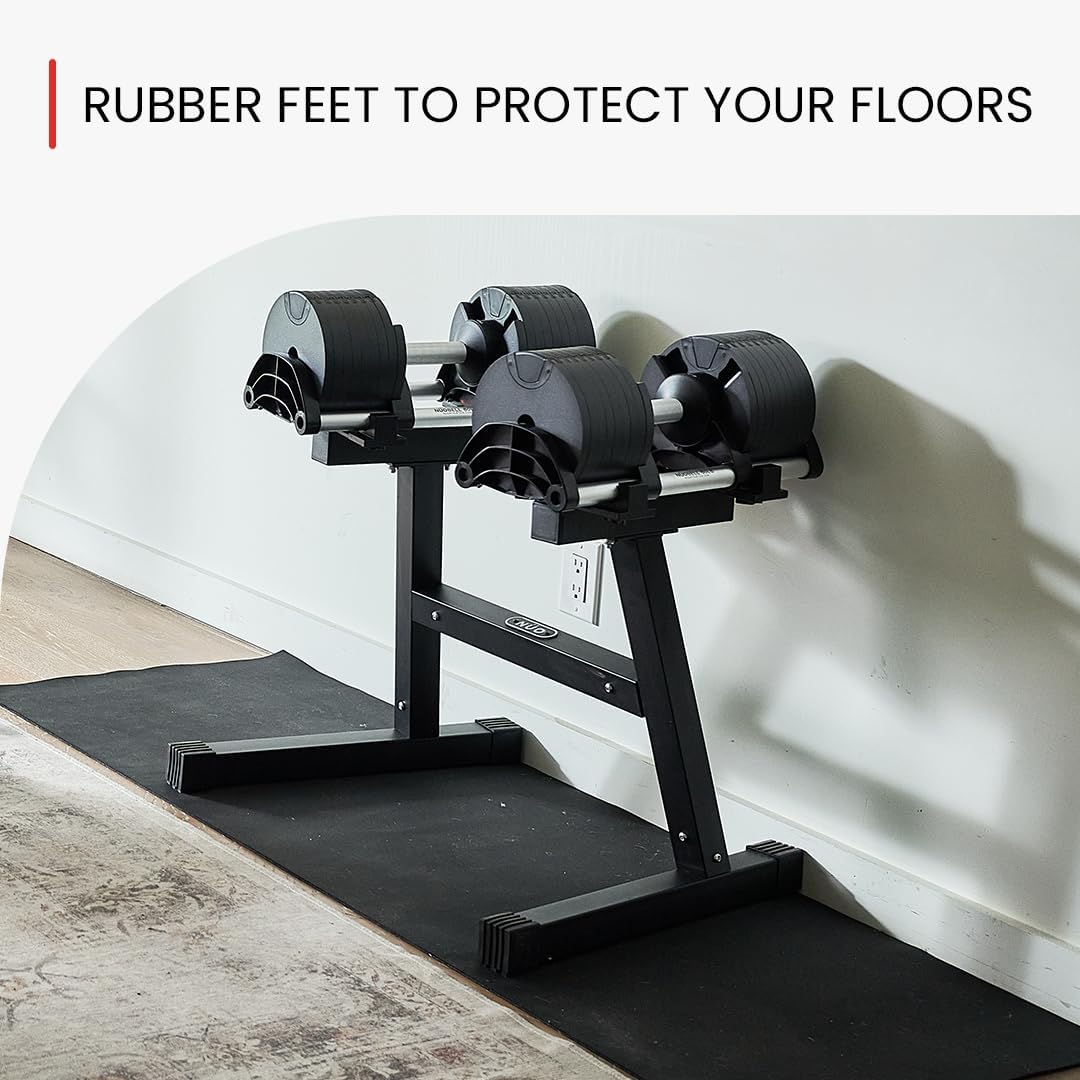 FF Finer Form Nuobell Adjustable Dumbbell Rack & Stand for Nuobell Adjustable Dumbbell Set – Safe, Convenient, and Prevents Accidents. Dumbbell Rack Only, No Weights Included - Image 6