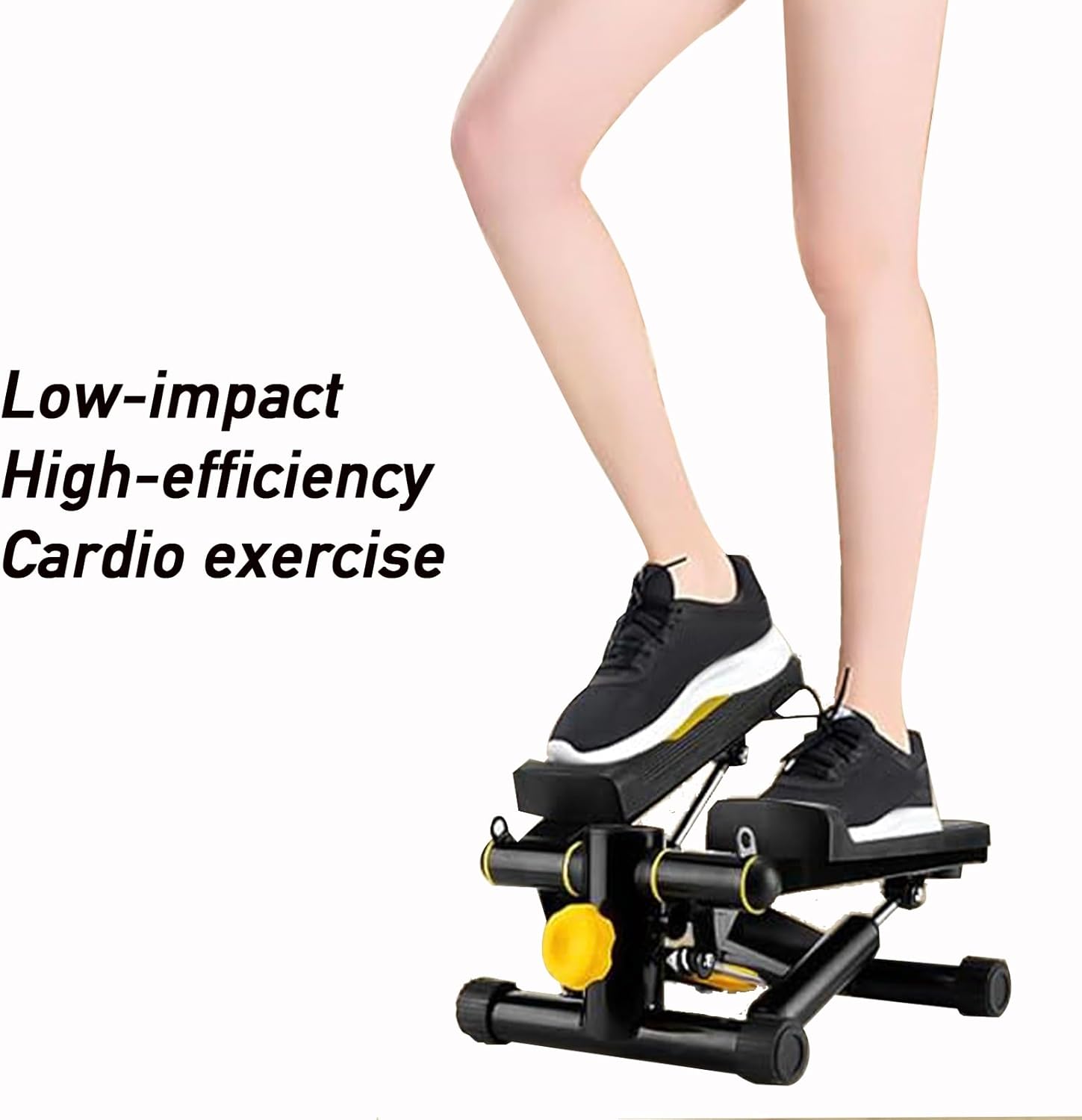 Stair Stepper, Mini Steppers for Exercise at Home, Portable Stepper Machine, Twist Workout Machine with Monitor, Adjustable Twist Stepper for Home Office Workout - Image 4