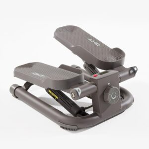 DHT Stair Stepper for Home, Mini Stepper for Exercise, Health & Fitness Exercise Stepping Machine for Exercise Fitness Office Home Workout Equipment, with Resistance Band and Calories Count