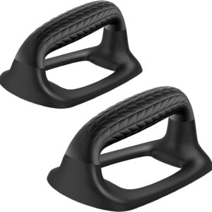 SELEWARE Push Up Bars Pushup Stands Handstand Bars, Soft Rubber Handle Provide Comfy Grip, Fit for Calisthenics, Fitness, Floor strength training, Stable and Sturdy Construction Support 500 lbs