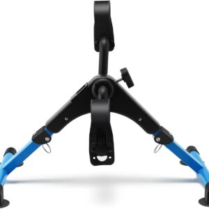 Folding Exercise Bike Pedal Exerciser Portable Desk Bike with LCD Display for Arms and Legs Workout