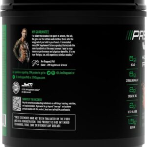 JYM Supplement Science Pre JYM Strawberry Kiwi Pre Workout Powder – BCAAs, Nootropics, Creatine HCI, Citrulline, Beta-Alanine, Betaine, Taurine, Huperzine 30 Servings