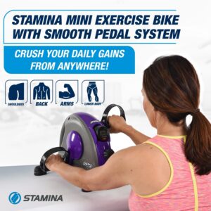 Stamina Exercise Bike with Smooth Pedal System