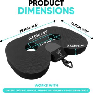 Godfrey Booster Rowing Boat Seat Pad for Men & Women – Anti-Slip Rower Pad for in-Boat, Concept2, Water Rowers & Rowing Machines