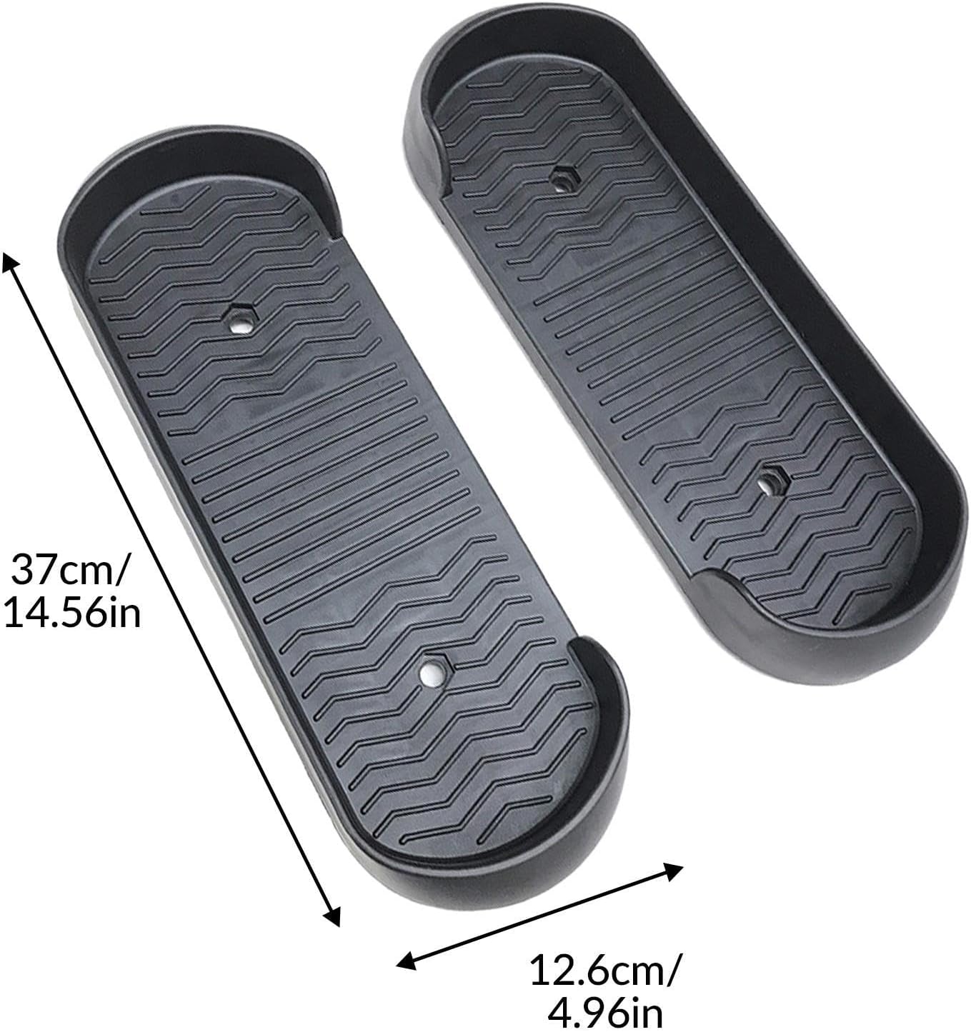 Universal Elliptical Machine Foot Pedal Non Slip Supplies Easy to Install Replacement Fitness Equipment Footboard for Household Use, 1 Pair Pedals - Image 5
