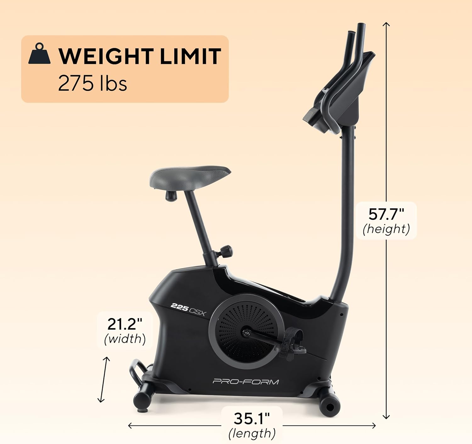 ProForm 225 CSX Bike - Image 3