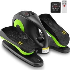 ANCHEER Under Desk Elliptical Machine, Electric Seated Pedal Exerciser as Seen on, Mini Elliptical Machines for Seniors, LCD Display Monitor, Portable Quiet Elliptical Machine, Leg Exerciser for Home
