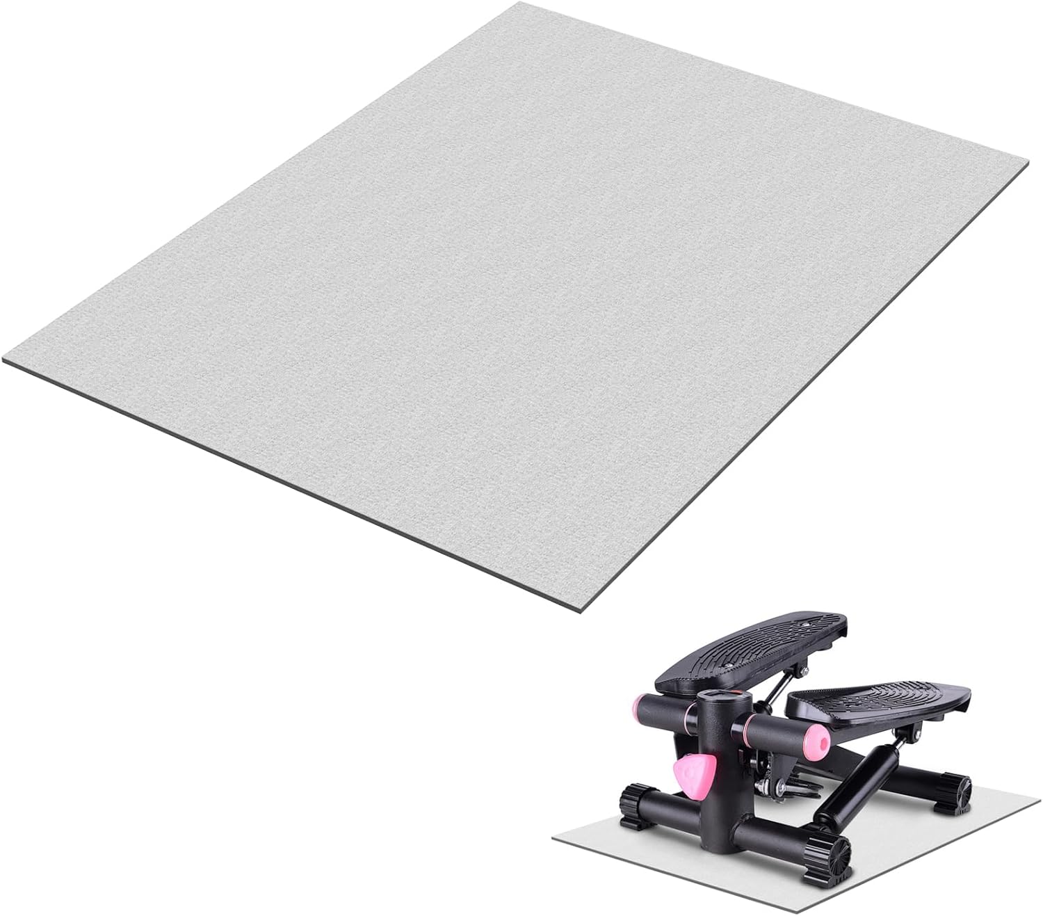Mini Stair Stepper Mats, Non-Slip Mat Suitable for Under Desk Elliptical Peddler Mini Cycles Elliptical Exercise Bikes and Ellipse Leg Exerciser Machine for Seniors Home Sports Mat - Image 8