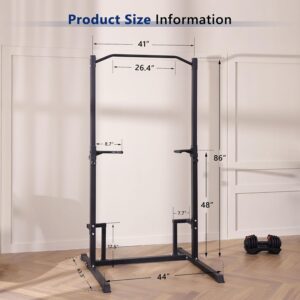 Pull Up Station Pull Up Bar for Home Gym Equipment Dip Station Power Tower Strength Training Fitness Equipment