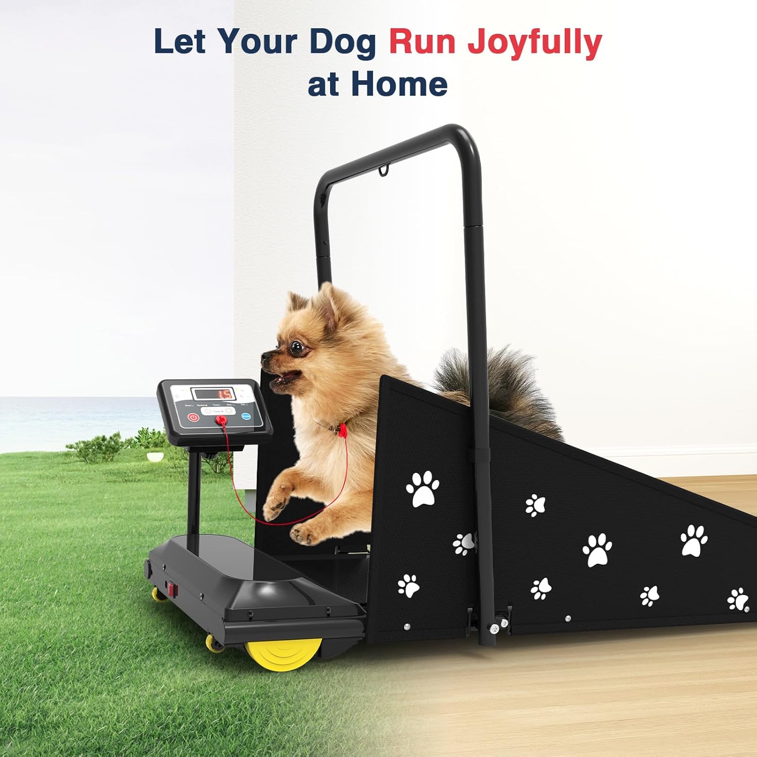 REDLIRO Dog Treadmill - Pet Indoor Treadmill for Medium/Small - Weight Capacity 265 lbs - Dog Fitness Running Machine with Remote Control & Display Screen - Image 8