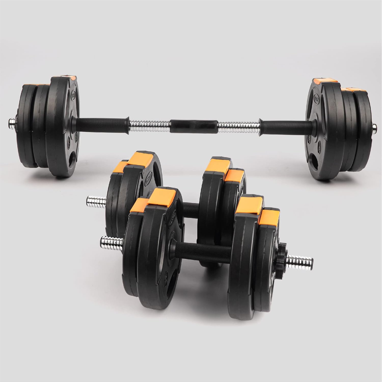 Phoenix Fitness Dumbbells Weight Set, Adjustable 2 in 1 Barbell Set for Exercise, Muscle and Strength Training - Image 8