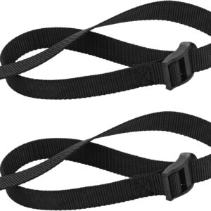 Rowing Machine Feet Straps for Concept 2 Rower – Foot Strap Replacement, Compatible with Models D & E – 2 Pack