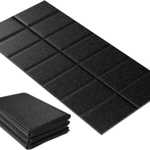 Walking Pad Mat for Carpet Floor, 68″x24″, Exercise Equipment Mats for Home Gym Workout, 1/4″ Thick, Noise Shock Absorption, Floor Protector for Indoor Activity