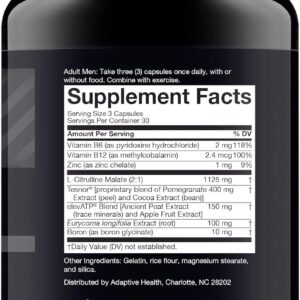 Nugenix Total-T, Free and Total Testosterone Booster Supplement for Men, 90 Count