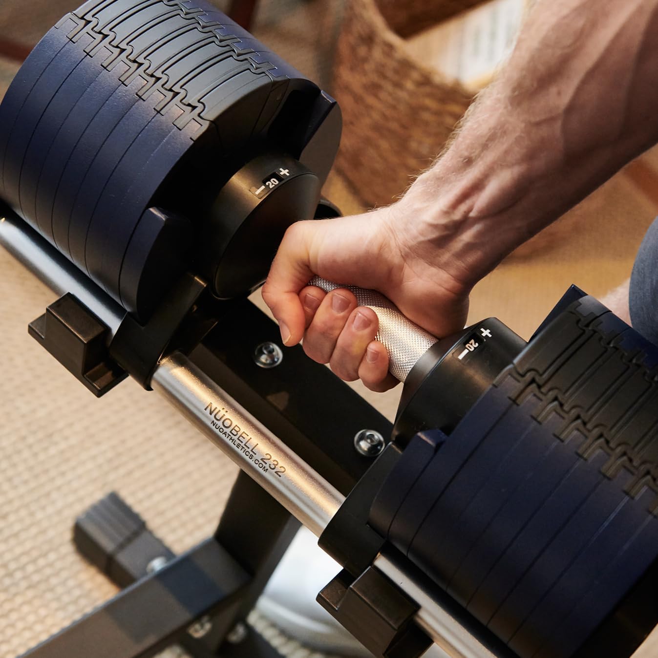 NÜOBELL® Floor Stand for NÜOBELL® Adjustable Dumbbells. Original Manufacturer. - Image 4