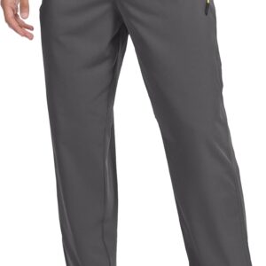 Men’s Lightweight Hiking Pants Breathable Quick Dry Fit Waterproof Camping Fishing Running Athletic Active Jogger Pant