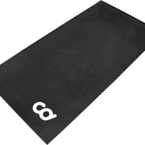 CyclingDeal Bike Trainer Floor Mat – Compatible with Indoor Exercise Stationary Bike Treadmill Elliptical Waterproof Gym Flooring Equipment – Indoor Cycle Stepper