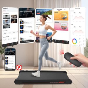 Sperax Walking Vibration Pad,Under Desk Treadmills for Home,4 in 1 Vibration Plate Exercise Machine,Portable Walking Pad with APP,350 Lb Capacity Multifunctional Treadmill Pro Max