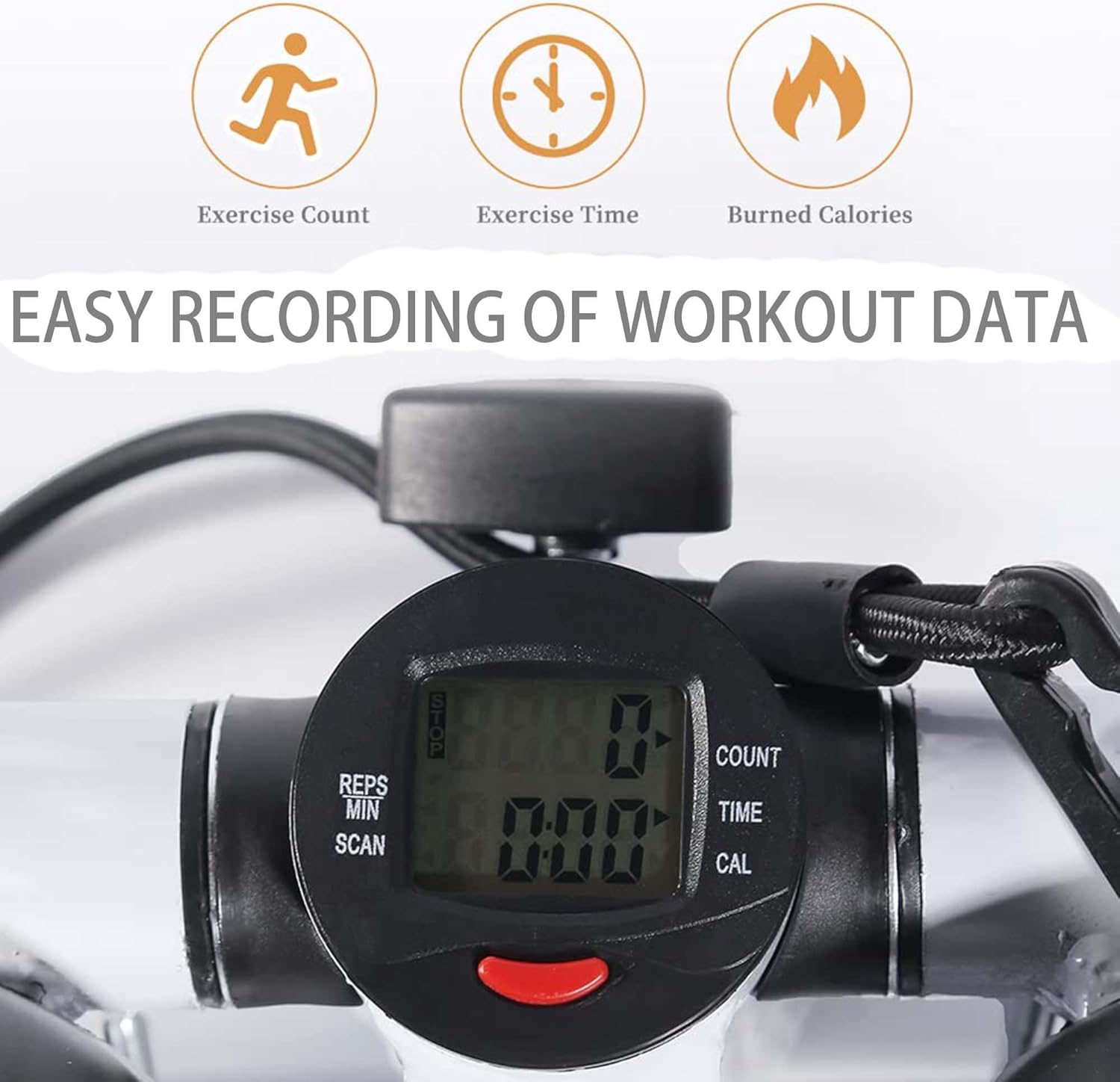 Steppers for Exercise at Home,Stair Stepper,Mini Steppers for Exercise at Home with Resistance Band,Stair Stepper for Home,Exercise Home Workout Equipment for Full Body Workout - Image 7