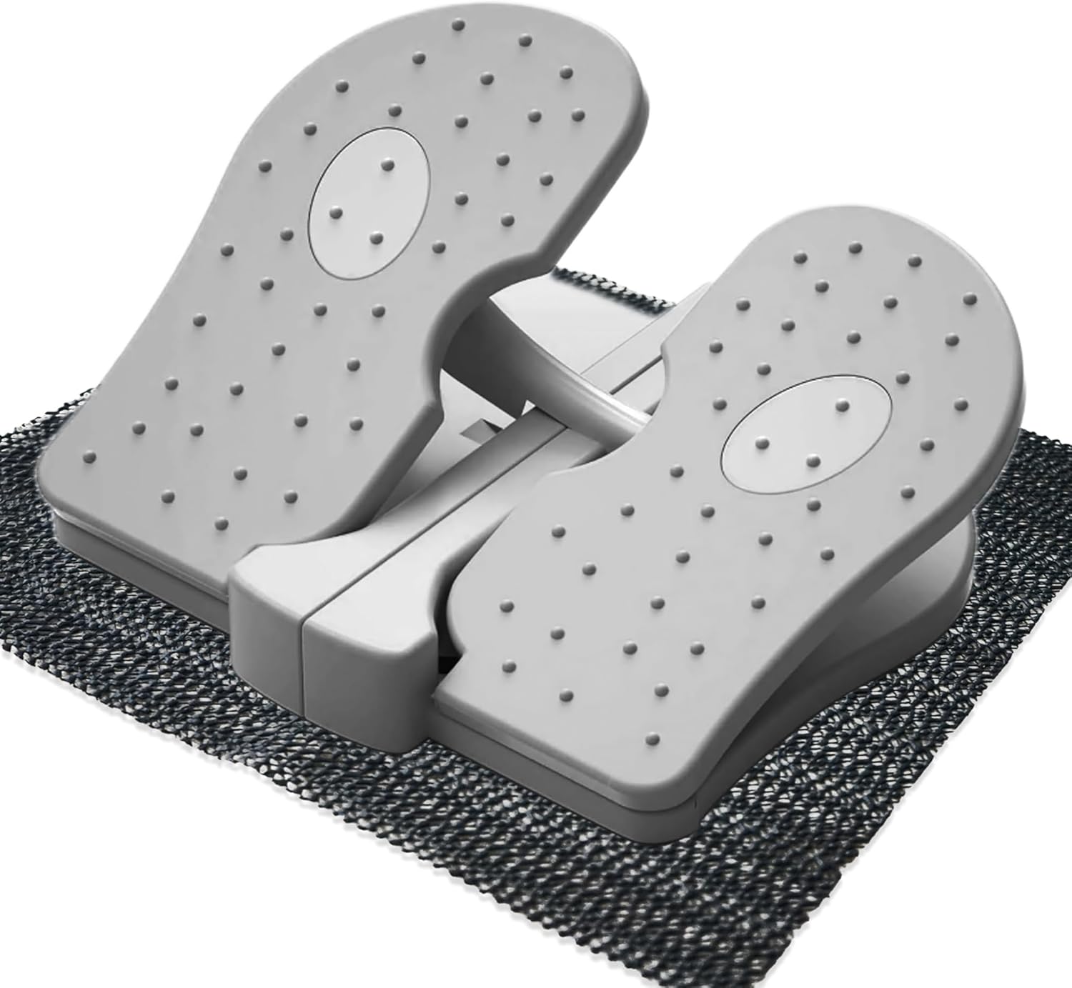 Foldable Leg Exerciser: Portable Foot Pedal Exerciser for Seniors Under Desk Foot Pedal Exerciser Stepper Exercise for Leg Muscles Relieves Varicose Veins Physical Therapy Aid