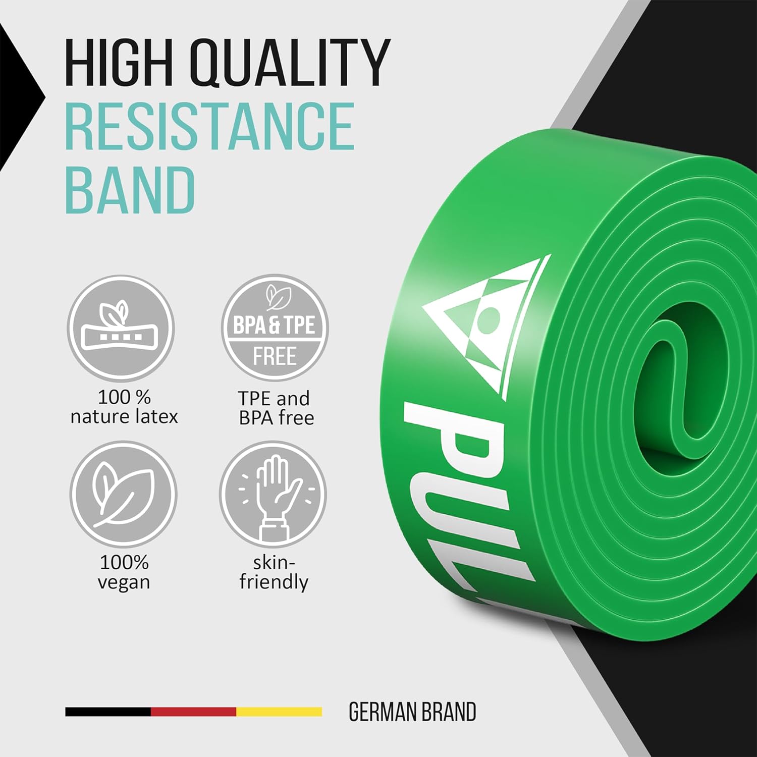 PULLUP & DIP Fitness Bands, Resistance Bands with Bag, Door Anchor (with Sets) and Exercise Guide - Single & in Value Set, Pull-Up Band Fitness Band for Calisthenics - Image 2