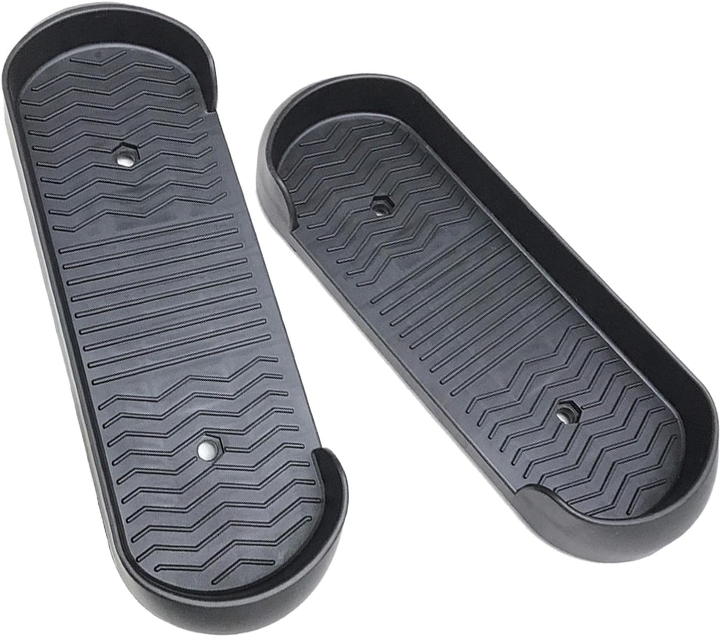 Universal Elliptical Machine Foot Pedal Non Slip Supplies Easy to Install Replacement Fitness Equipment Footboard for Household Use, 1 Pair Pedals