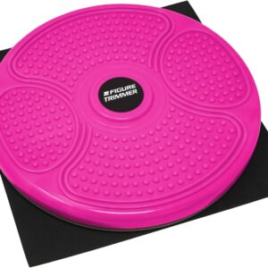 Daiwa Felicity Figure Trimmer Ab Twister Board – Waist Twister Machine for Core & Abs Exercise – Waist Twisting Fitness Tool, Dizzy Disc Twist Board for Slimming Workout & Reflexology
