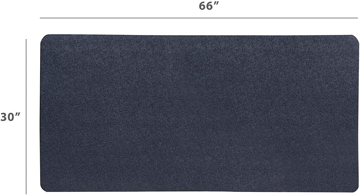 MotionTex Exercise Equipment Mat for Under Treadmill, Rowing Machine, Elliptical Machine, Fitness Equipment, Home Gym Floor Protection, 30" x 66", Black - Image 4