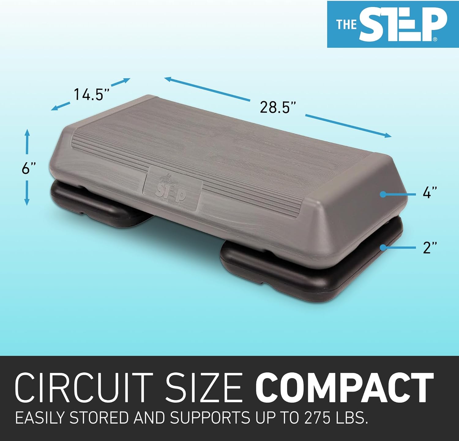 Freestyle STEP Exercise Step Platform, Circuit Size Stepper for Exercise at Home - Image 6