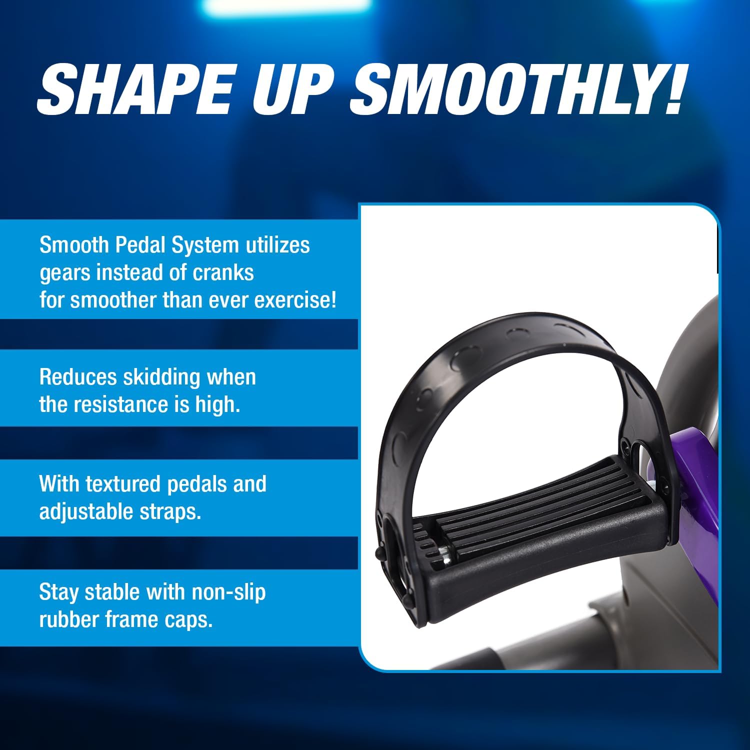 Stamina Exercise Bike with Smooth Pedal System - Image 3