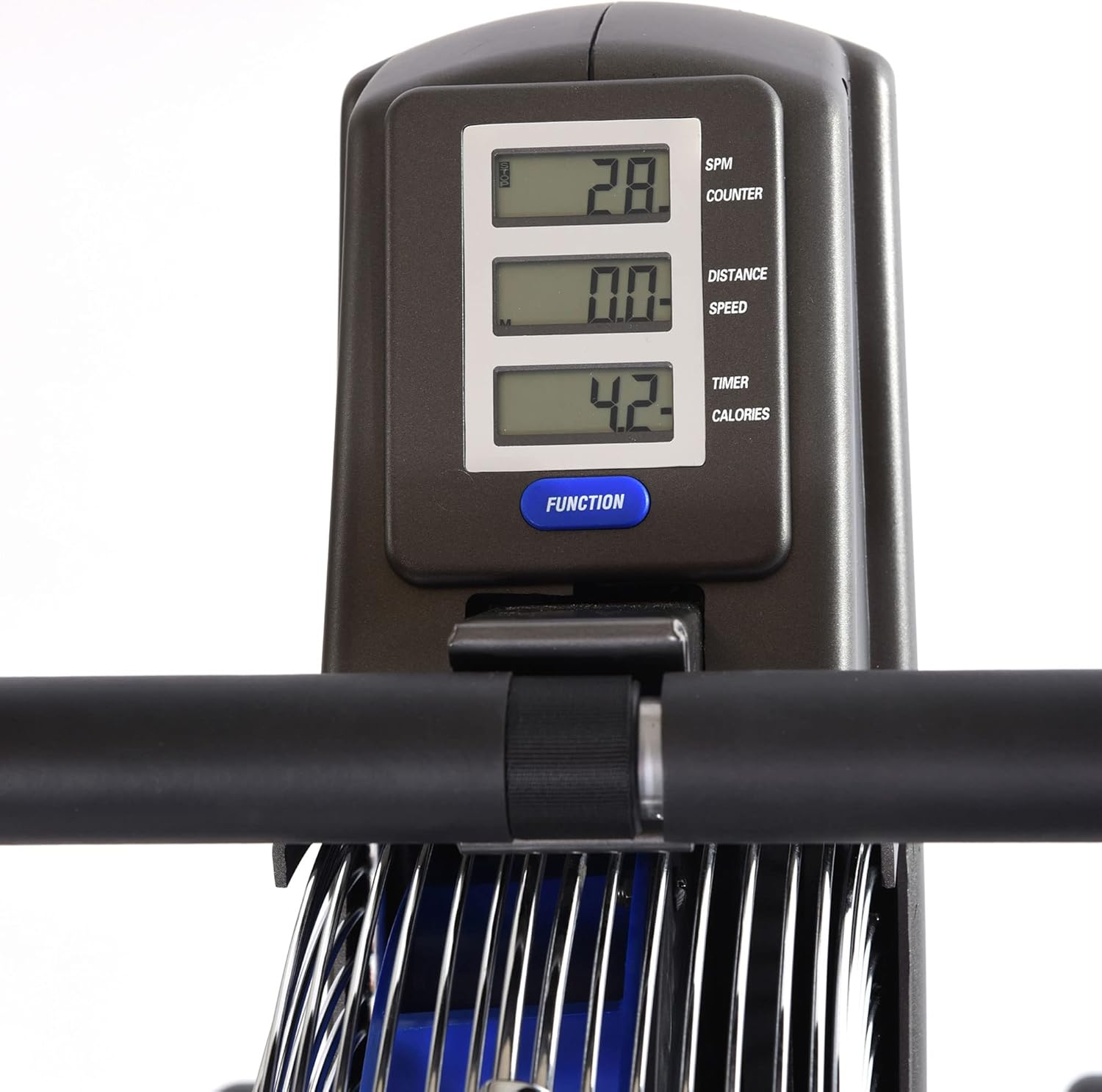 Stamina ATS Air Rower, Grey - Smart Workout App, No Subscription Required - Foldable Rowing Machine for Home Use - Image 4