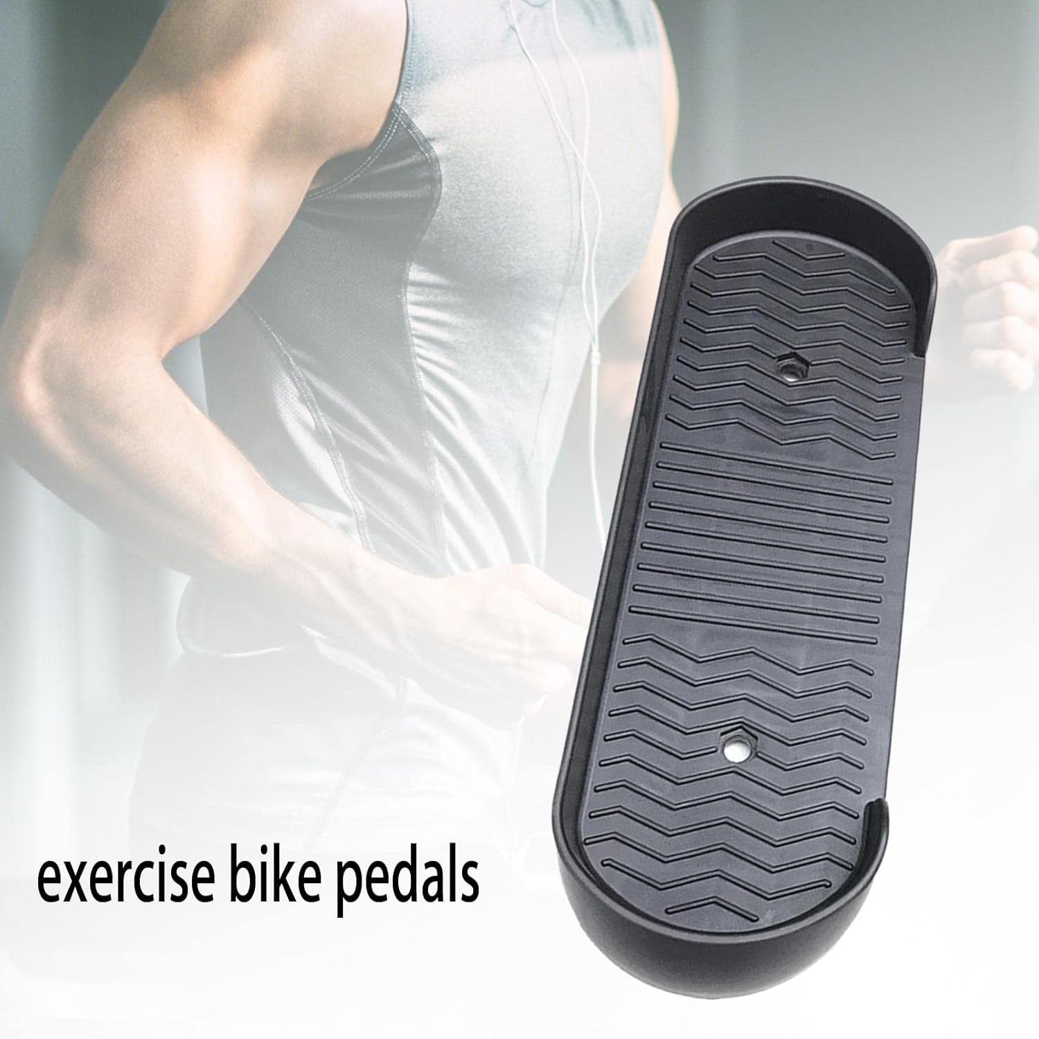 Universal Elliptical Machine Foot Pedal Non Slip Supplies Easy to Install Replacement Fitness Equipment Footboard for Household Use, 1pcs Pedal - Image 4