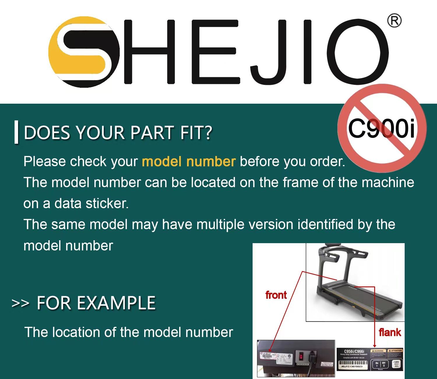 Treadmill (Running Belt) Walking Belt Compatible with NordicTrack C900,C900Pro,NOT C900i,Part Number 361797,Model 249590,249890,NTL990100,NTL990102,NTL990110,NTL990111,249490,249491 - Image 2