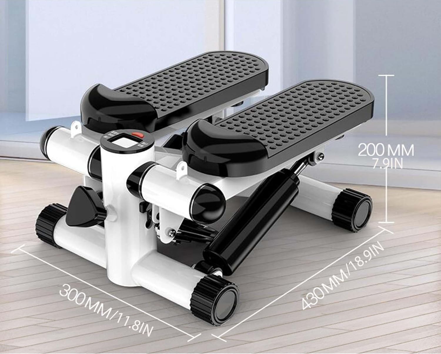 Steppers for Exercise at Home,Stair Stepper,Mini Steppers for Exercise at Home with Resistance Band,Stair Stepper for Home,Exercise Home Workout Equipment for Full Body Workout - Image 2