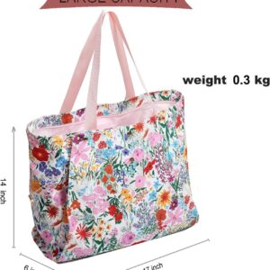 ESVAN Yoga Mat Bag, Gym Bag Tote Bag with Multi Pockets For Women Drawstring Yoga Mat Carrier Pilates Travel Workout Office
