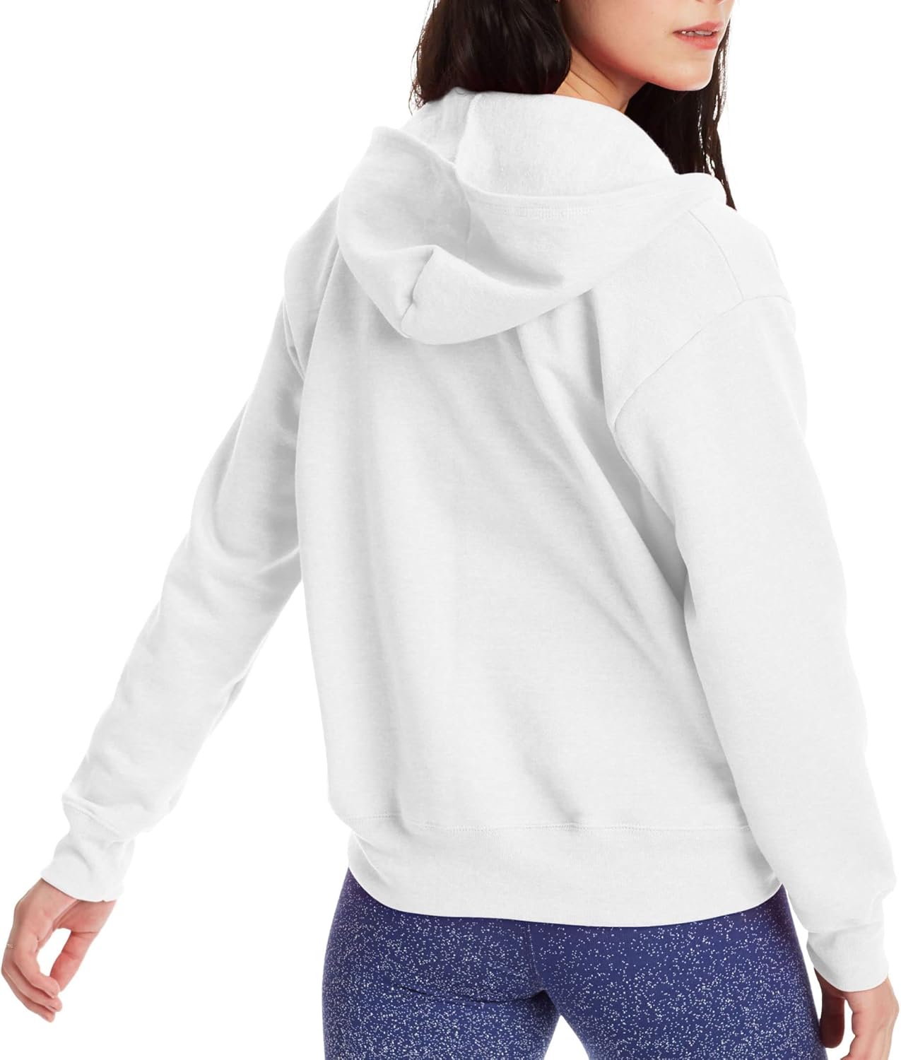Hanes womens Ecosmart Full Zip Fleece Hoodie - Image 3