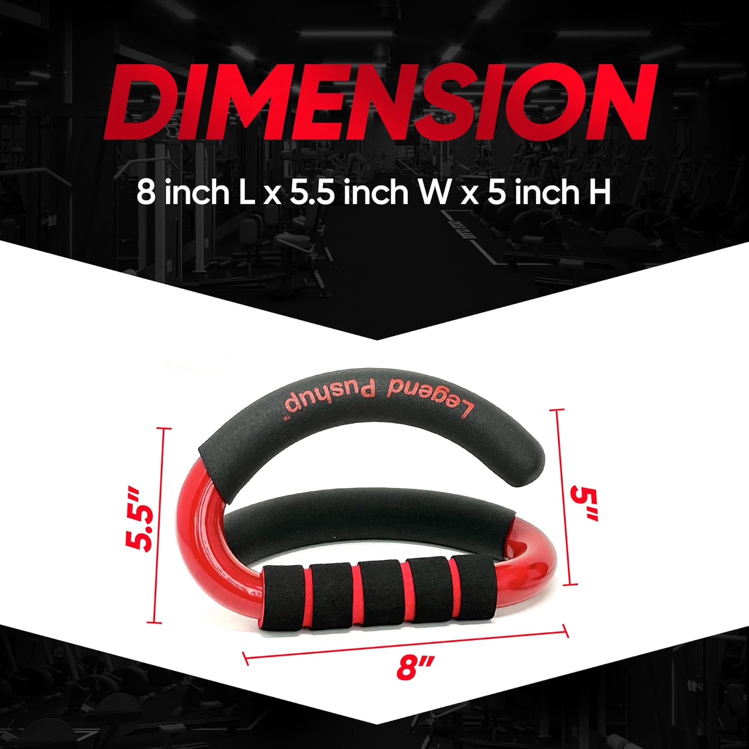 Legend Pushup – Advanced Push-Up Bars to Eliminate Wrist Pain, Generate More Muscle Growth, Deliver Faster Results, and Prevent Plateaus – Rocking Handle Design for Natural Movement and Effective Workouts - Image 8