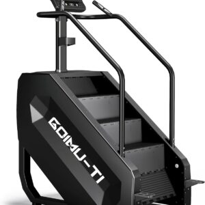 T1 Stair Stepper Machine, 550Lbs Commercial Grade Stair Climber for Home with 15 Resistance Level and LED Screen, Stepmill Exercise Machine for Cardio and Full Body Workouts, 24-164 Steps/Min