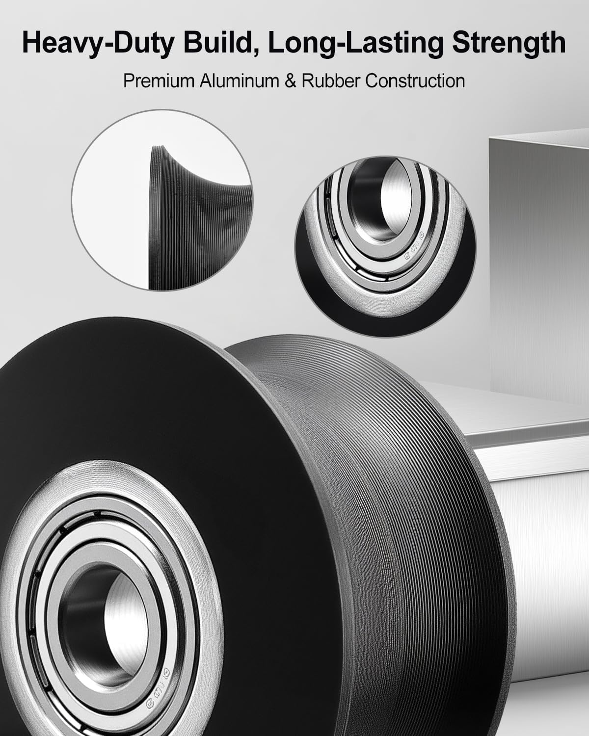 Elliptical Machine Roller Wheel Replacement Compatible with NordicTrack ProForm FreeMotion Epic Replace 340773 - Image 4