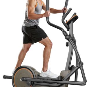 Niceday Elliptical Machine, Elliptical Exercise Machine for Home with Hyper-Quiet Magnetic Driving System, Elliptical Trainer with 15.5IN-20IN Stride, 16 Resistance Levels, 500LBS Loading Capacity